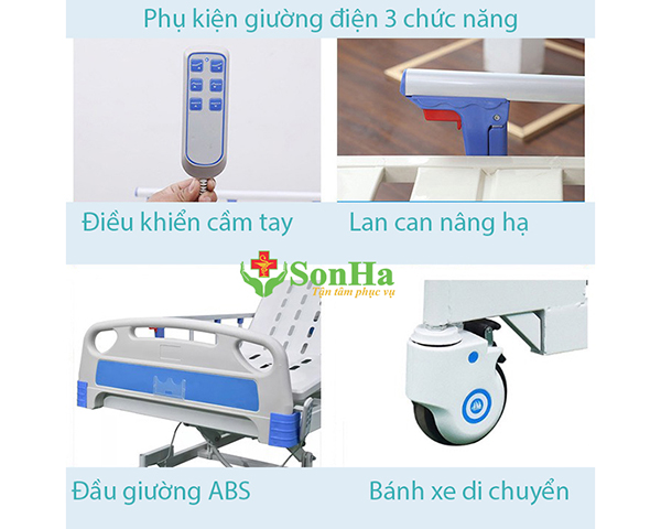 Phụ kiện  Giường Y Tế Điện 3 Chức Năng Nakita NKM-B10